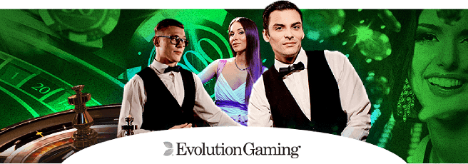 Juegos en vivo de Evolution Gaming